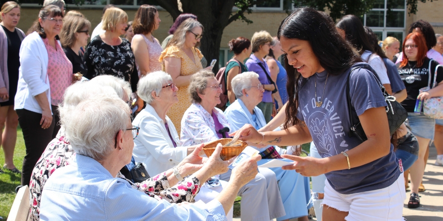 New College of Saint Mary students were welcomed to campus during Fall Convocation
