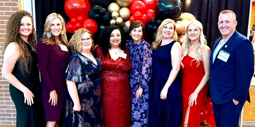 College of Saint Mary physician assistant studies faculty attend Nebraska Academy of Physician Assistants gala