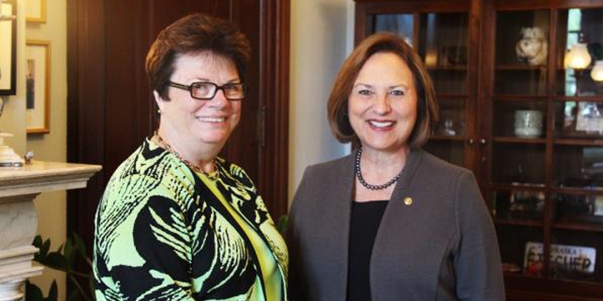 Dr. Maryanne Stevens and Senator Deb Fischer