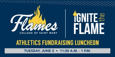 College of Saint Mary athletics is hosting Ignite the Flame, a fundraiser luncheon June 3, 2025.