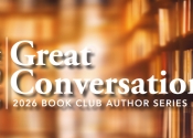 Great Conversations book club author series is hosted by College of Saint Mary.