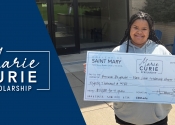 Omaha North High School graduate Brennan Beguedou receives Marie Curie Scholarship