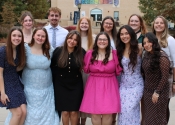 College of Saint Mary Occupational Therapy Doctorate students were celebrated during inauguration