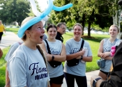 Students enjoy activities during Welcome Days at College of Saint Mary