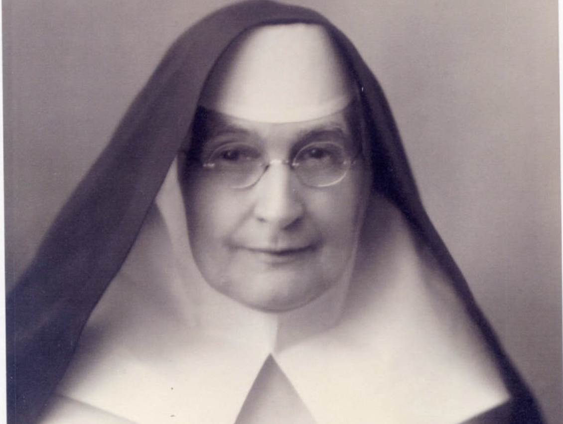 Historical headshot image of Mother Mary Leo Gallagher.