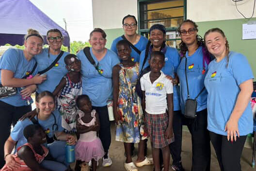 Nursing students in Ghana