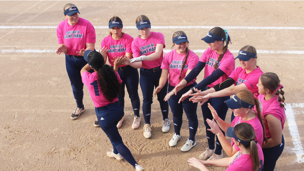 Flames softball team